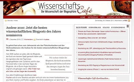Hier gehts zum Wissenschafts-Cafe